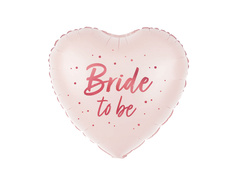 Balon foliowy serce Bride to be - 45 cm - 1 szt.
