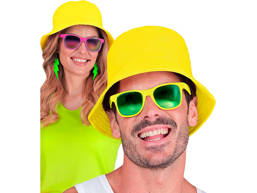 Czapka retro - żółty - 1 szt.