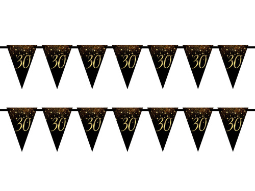 Baner flagi Sparkling na trzydzieste urodziny - 5 m