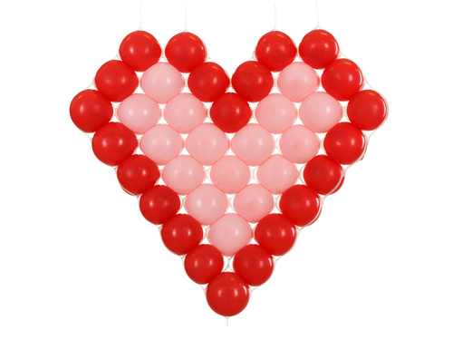 Balony pastelowe różowe - 12 cm - 100 szt.