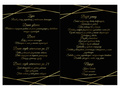 Weselne menu - 4 szt.