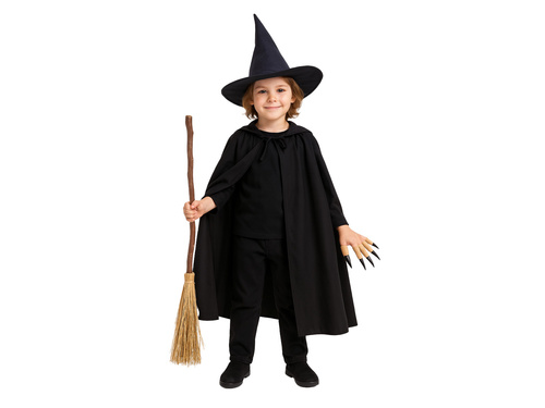 Zestaw czarownica - czarny - 1 op.