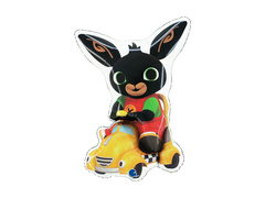 Balon foliowy Bing i mówiąca taksówka - 59x79 cm - 1 szt.