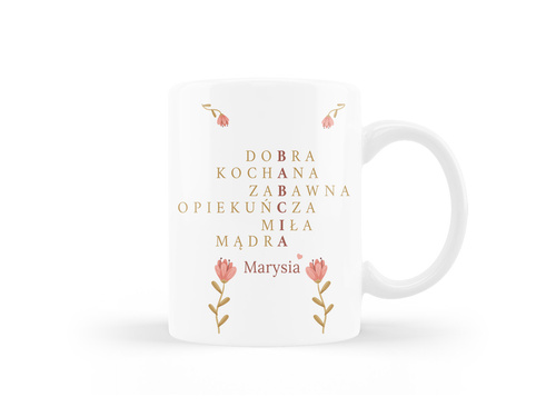Kubek personalizowany na dzień babci - 330ml