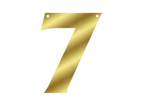 Baner Personalizowany złoty - 20 liter