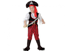 Kostium Czerwony Pirat - 1 szt.