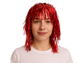 Peruka foliowa czerwona - 1 szt.