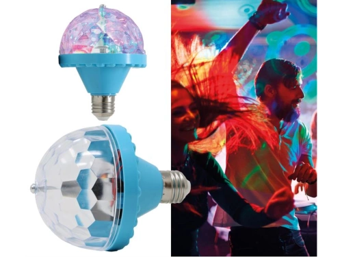 Wielokolorowa żarówka LED - 1 szt.