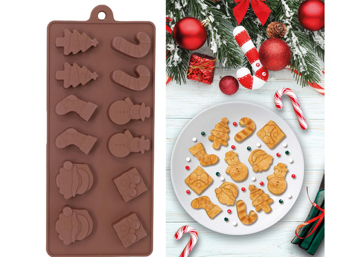 Foremka do ciastek na Boże Narodzenie - 12 szt.