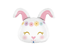 Balon foliowy Zając - 59 x 51 cm - 1 szt.