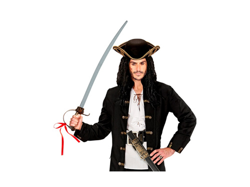 Stary miecz królewski z ozdobną pochwą - 68 cm