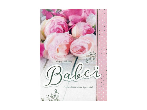 Kartka z kopertą na Dzień Babci - 1 szt.