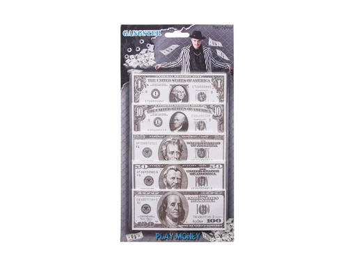 Zabawkowe pieniądze Dolary - 1 op.