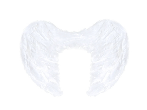 Skrzydła anioła białe - 54 x 37 cm - 1 szt.