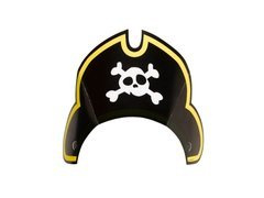 Czapka pirata - 8 szt.