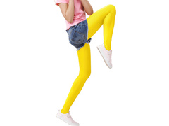 Rajstopy dziecięce - żółte- 1 para