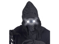 Czarny kaptur ze świecącymi oczami - 1 szt.