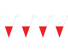 Baner wiszący Flaga Polski - 5 m