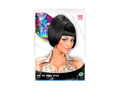 Czarna peruka Party Girl z lat 60.