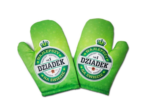 Rękawica kuchenna Najlepszy Dziadek na świecie