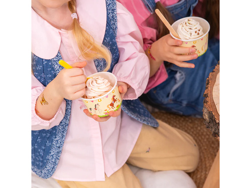 Kubeczki do lodów Koniki- 150 ml - 6 szt.