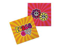 Serwetki papierowe Hippie - 33 cm - 20 szt.