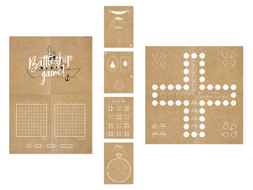 Zestaw gier dla dzieci na wesele- 1 kpl.