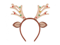Opaska Rogi Renifera z uszami - 1 szt.