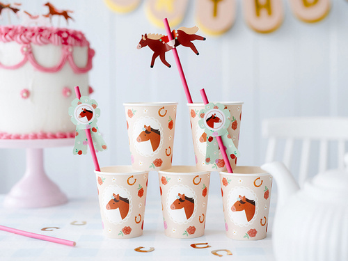 Kubeczki papierowe Konik - 220 ml - 6 szt.