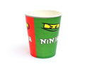 Kubeczki papierowe na urodziny Ninja - 250 ml - 6 szt.