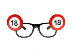 Okulary 18 osiemnastka - 1 szt.