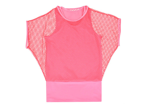 Koszulka kabaretka neonowa różowa dla kobiety