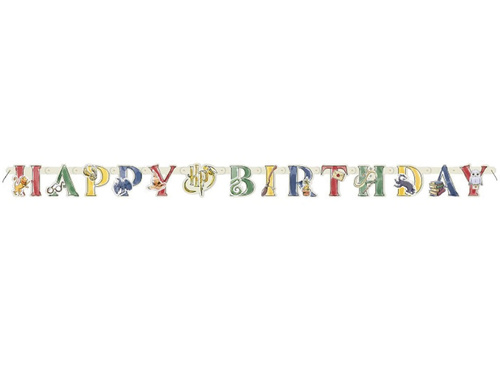 Baner urodzinowy Happy Birthday Harry Potter - 182 cm - 1 szt.
