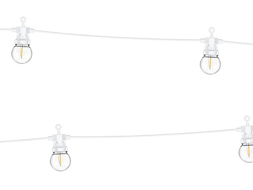 Lampki dekoracyjne LED białe - 5 m - 1 szt.