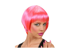 Różowa peruka Rave Girl