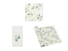 Zestaw z listkami eukaliptusa