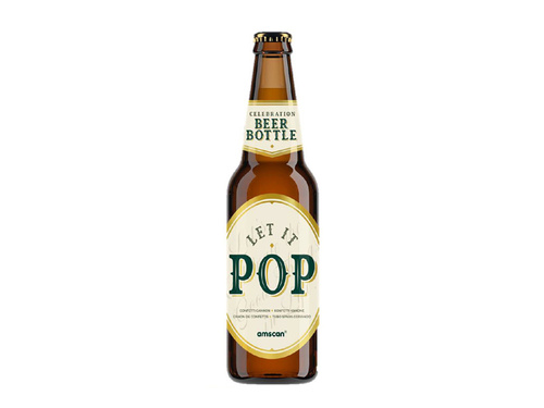 Tuba strzelająca butelka piwa - 23 cm - 1 szt.