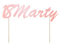Topper papierowy na tort personalizowany 18 urodziny - 1 szt.