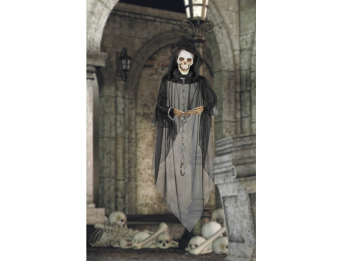 Dekoracja wisząca Szkielet w kajdanach - 150 cm - 1 szt.