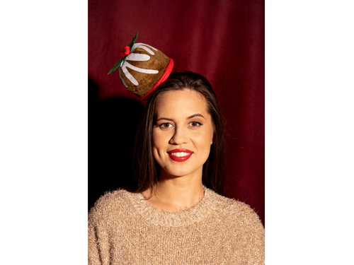 Opaska Babeczka z jemiołą - 19x19cm - 1 szt.