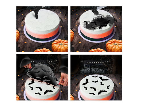 Szablony do ciasta Nietoperze - 1 szt.