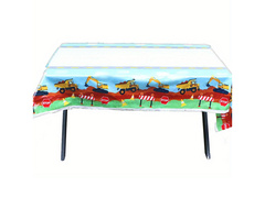 Obrus urodzinowy Budowa - 108 x 180 cm - 1 szt.