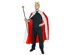 Kostium Król z koroną dla dorosłych
