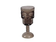Kielich z czachą transparentny czarny - 1 szt.