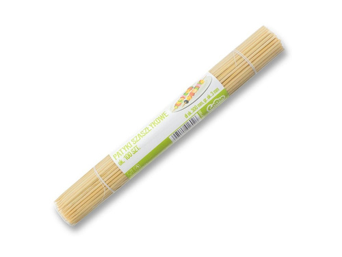 Patyczki szaszłykowe - 30 cm - 100 szt.