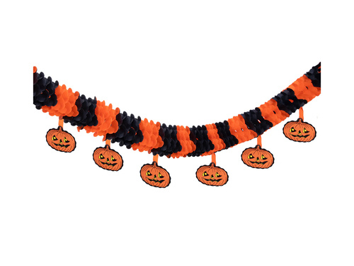 Girlanda na Halloween Dynie - 300 cm - 1 szt.