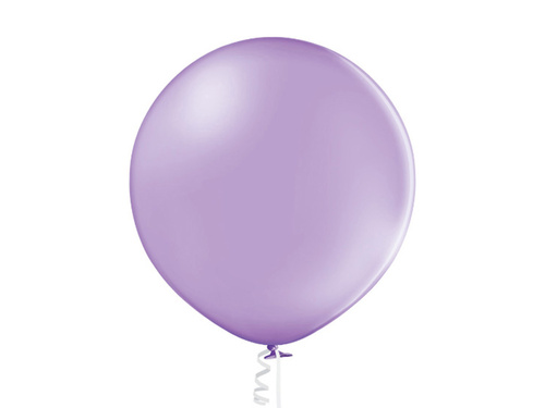 Balon lateksowy pastelowy lawendowy - gigant 90 cm - 1 szt.