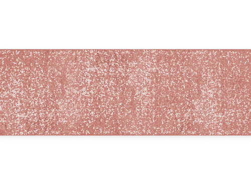 Dekoracja bieżnik cekinowy na stół - różowe złoto - 28 cm x 2 m - 1 szt.