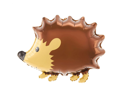 Balon foliowy Jeż - 55 x 49 cm - 1 szt.