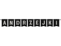 Baner srebrny Andrzejki - 1 szt.